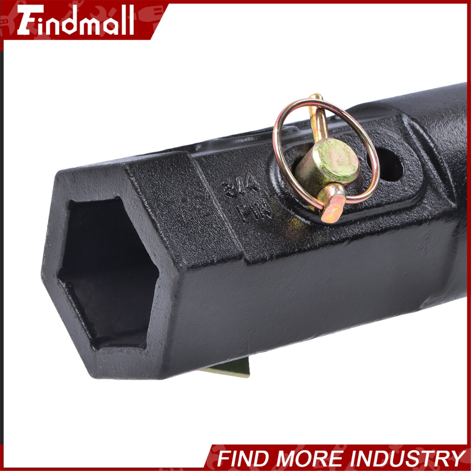 Findmall 2″ Hex Shank 12″ x 48″ Post Hole Digger Auger Bit For Excavator
