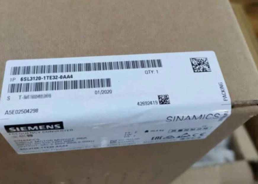 New Siemens 6SL3120-1TE32-0AA4 6SL3 120-1TE32-0AA4 S120 SINGLE MOTOR MODULE PLC