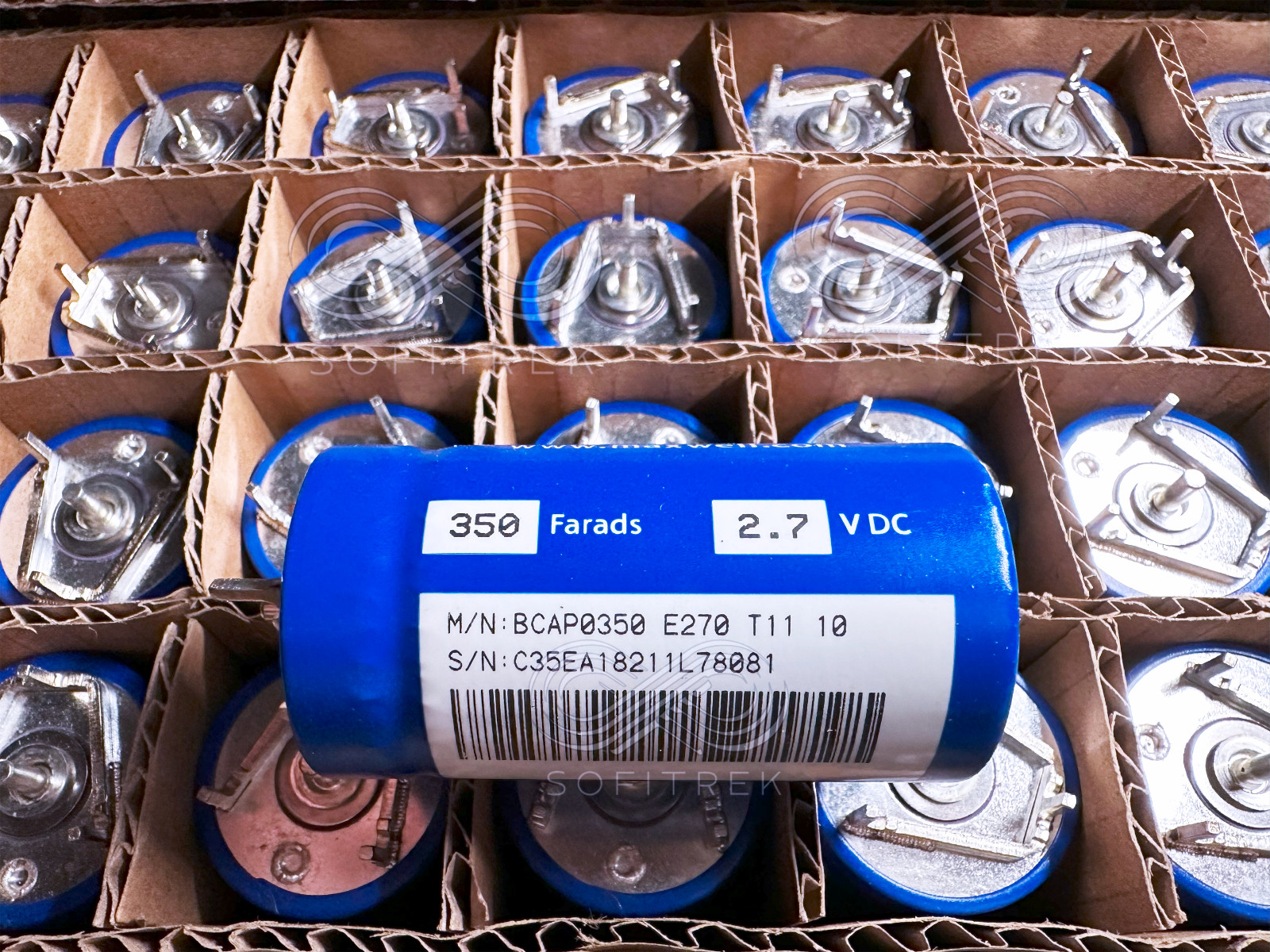 1X BCAP0350 E270 T11 MAXWELL 350F 2.7VDC Capacitor