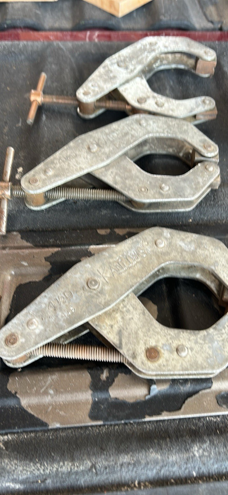 vintage Kant-Twist cantilever clamps