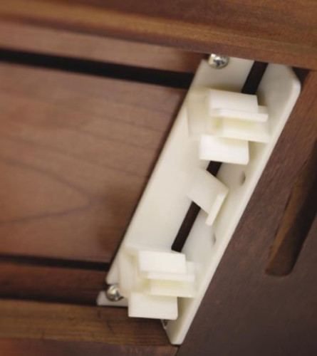 Tenn-Tex False Front Cabinet & Drawer Repair / Replace Clips 2 Pairs W/Screws
