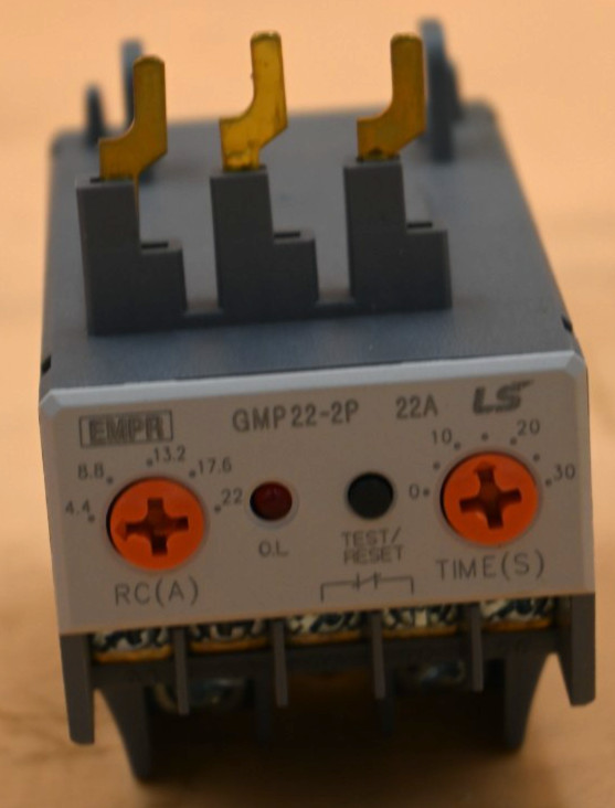 LS GMP22-2P 1C EMPR Electronic motor protection relays 22A |AC220V |50/60Hz