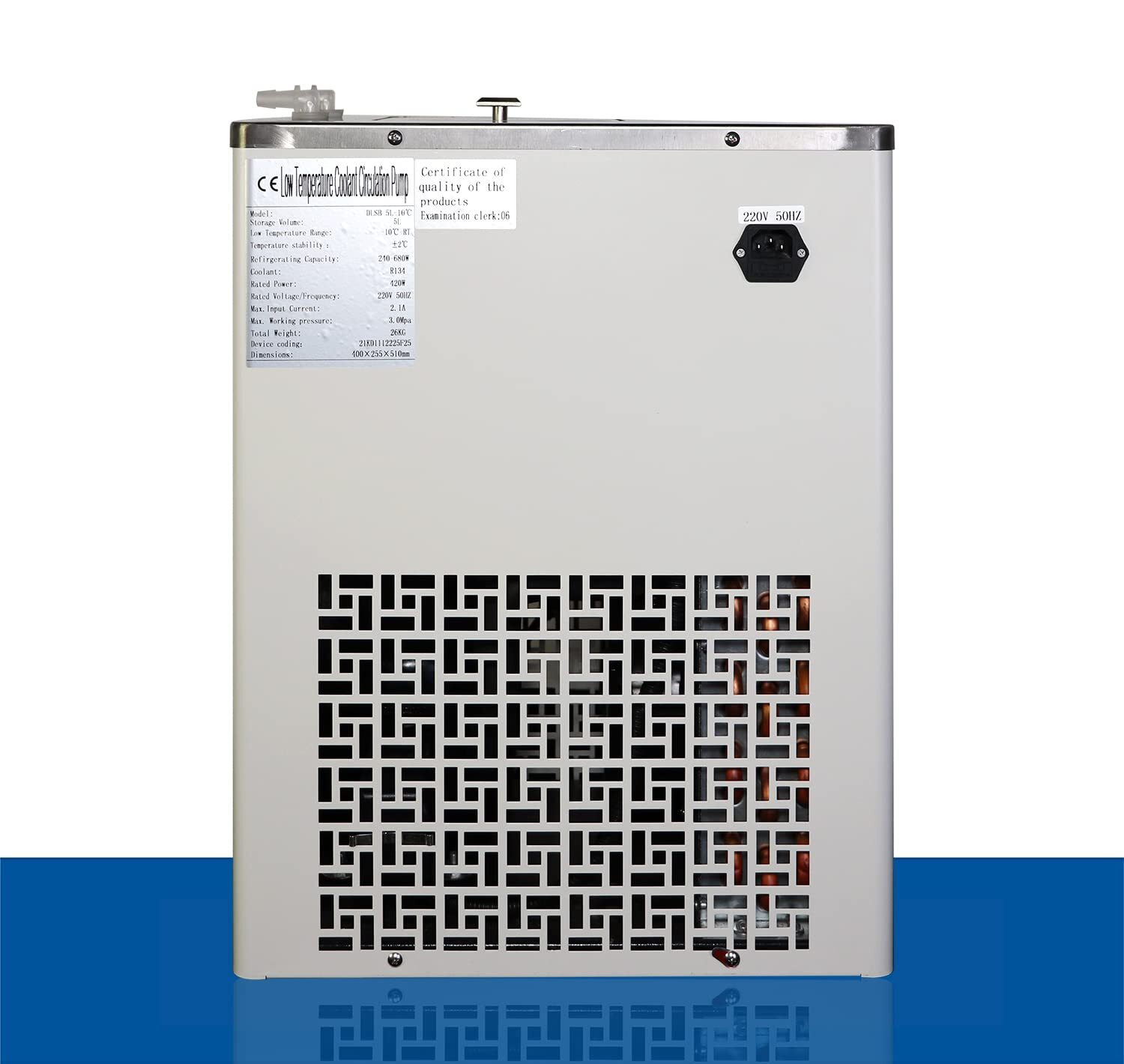 Lab 5L -10℃ Chemical Low Temperature Recirculating Glycol Mini Coolant Chiller