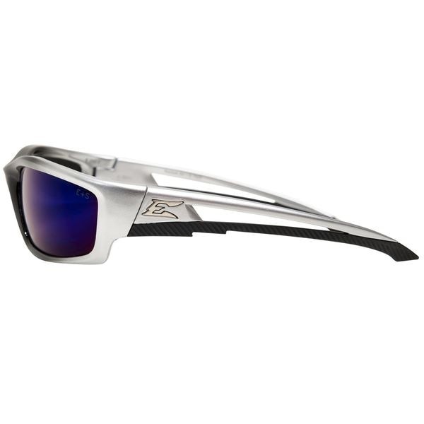 Edge Eyewear Sk118 Safety Glasses, Blue Anti-Scratch