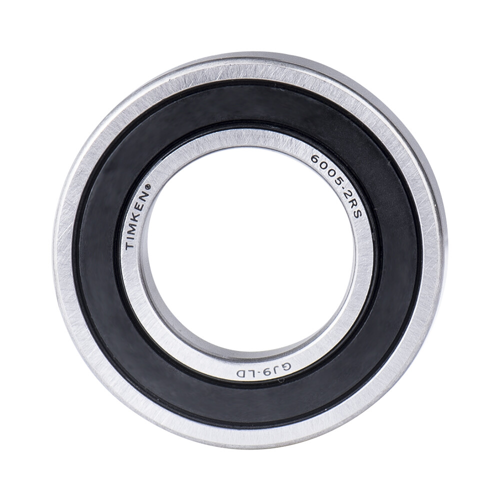 (2 PACK) 6005-2RS TIMKEN 25X47X12MM Double Rubber Seal Ball Bearings