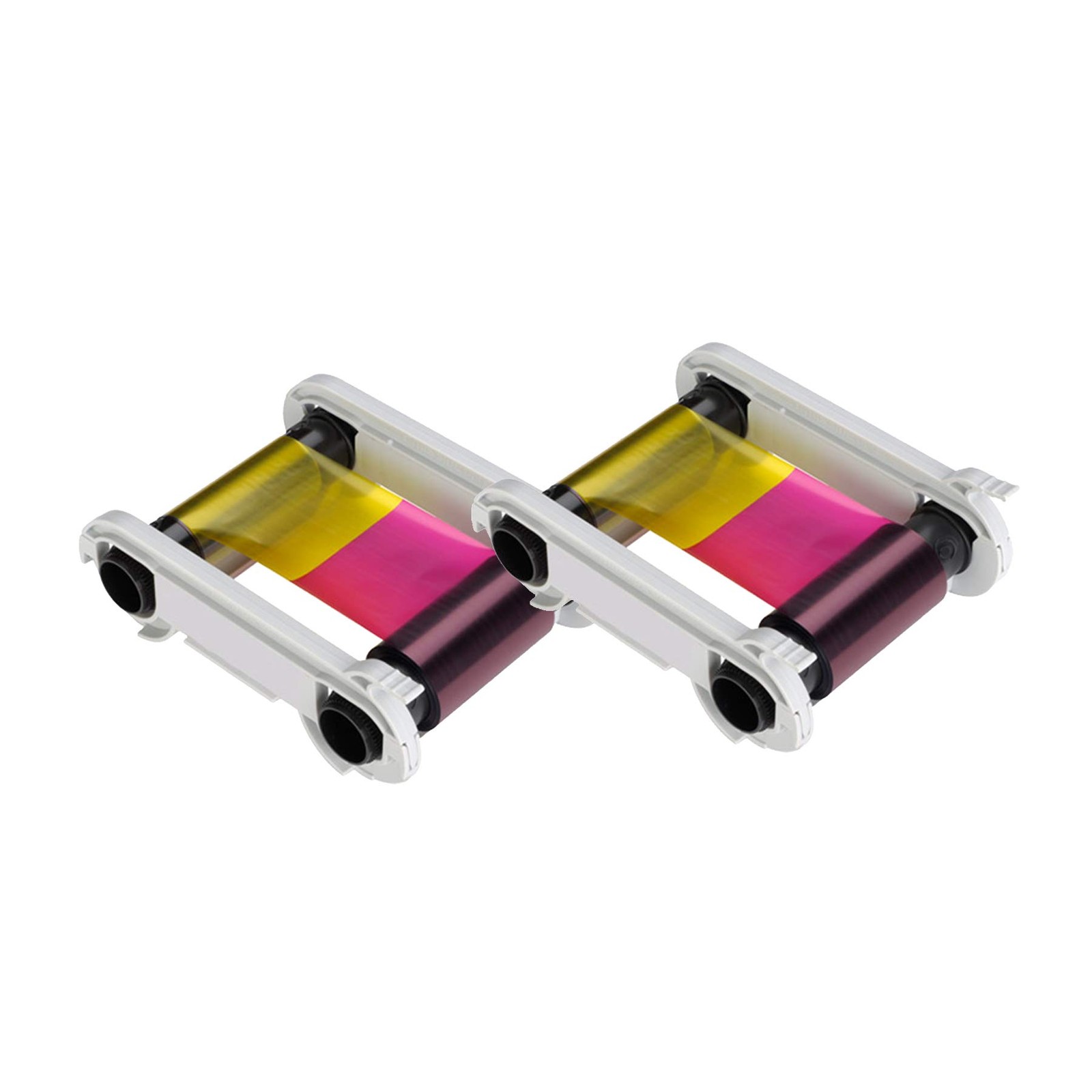 Bodno 2 x R5F008AAA Evolis Primacy Ribbon Software Demo 2 Pack, YMCKO