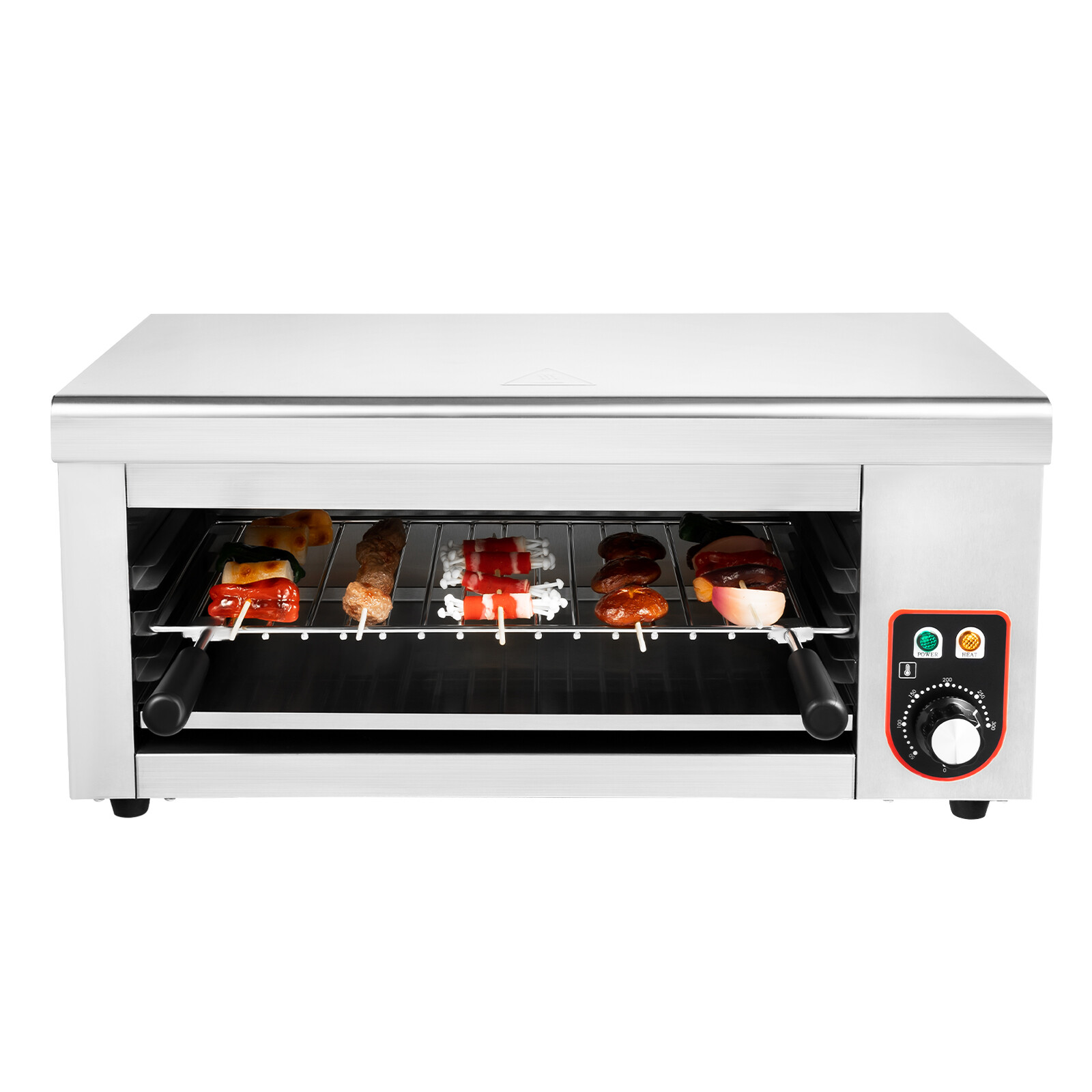 Electric Cheese Melter Salamander Broiler BBQ Gril Countertop Cheese Melting US
