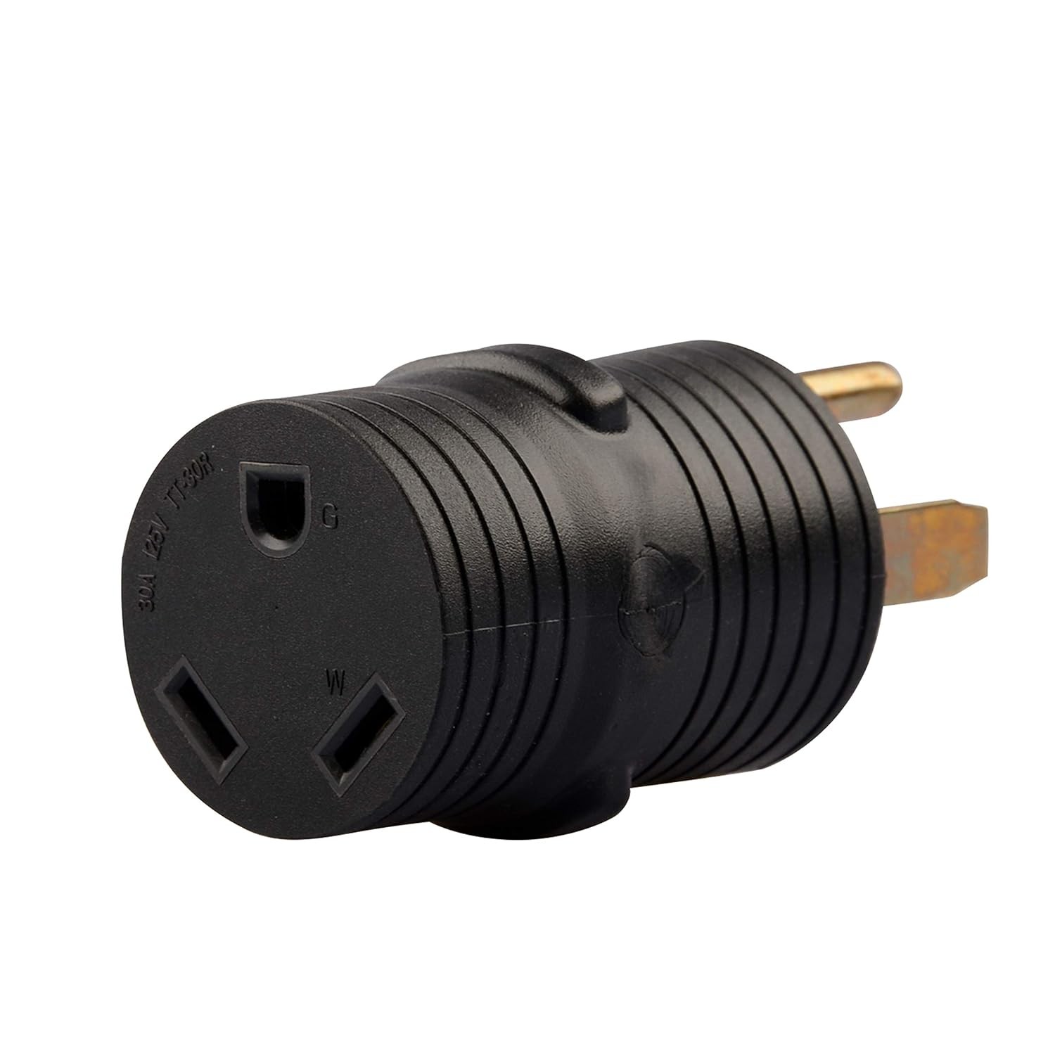 50 Amp to 30 Amp RV Adapter NEMA 14-50P to TT-30R Electrical Plug Converter