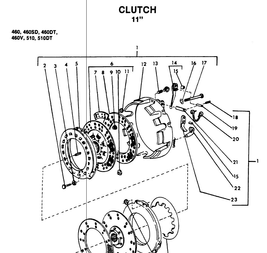 TX14991 – PTO Clutch Throwout Lever for Select Long Tractors- 4-1/2″ See Details