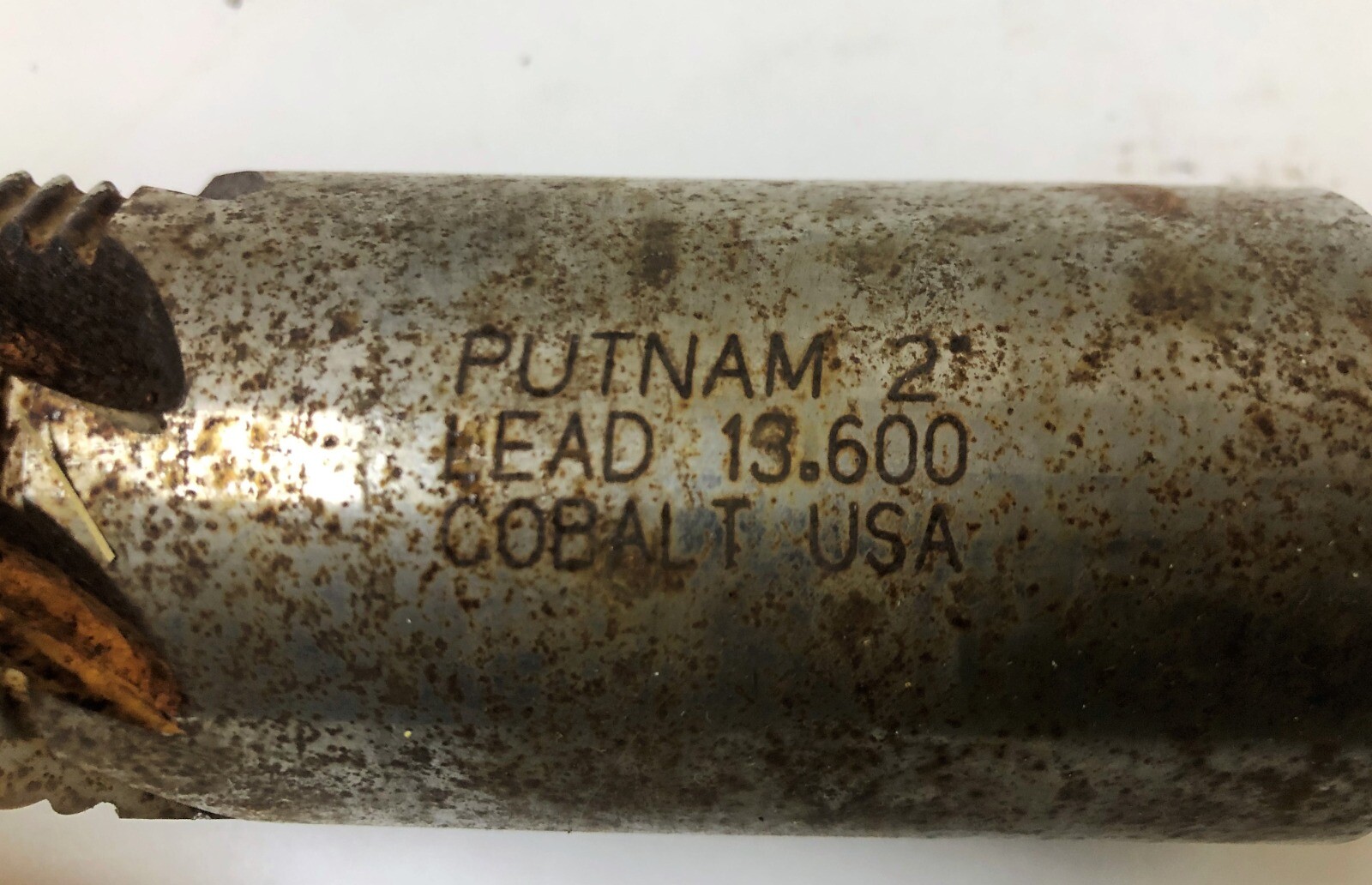 PUTNAM 2″ DIAMETER 13.600 LEAD 14″ COBALT 8 FLUTE ROGHING SQUARE END MILL USA!