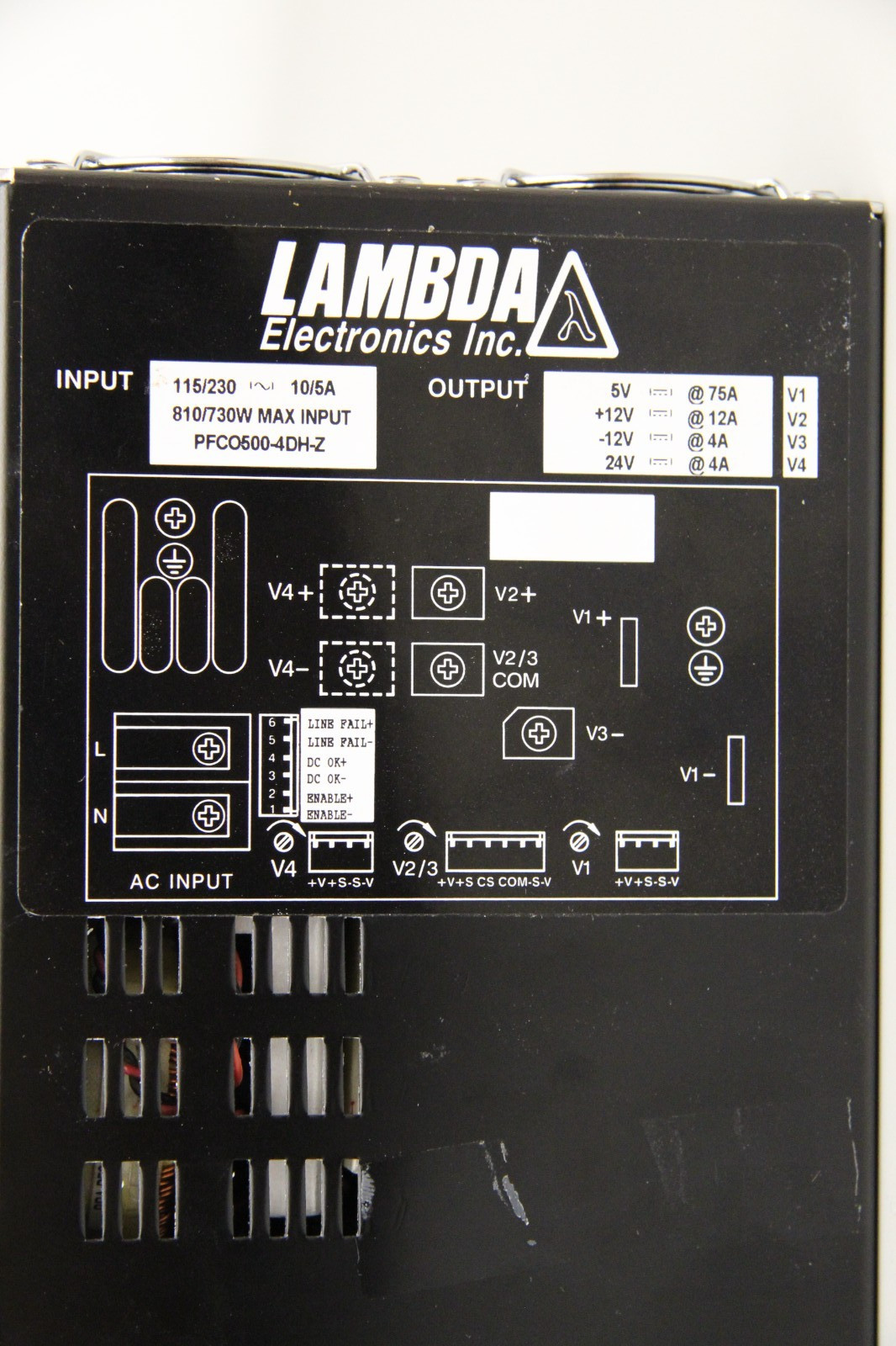 Lambda PFC0500-4DH-Z Switching Power Supply 115/230V