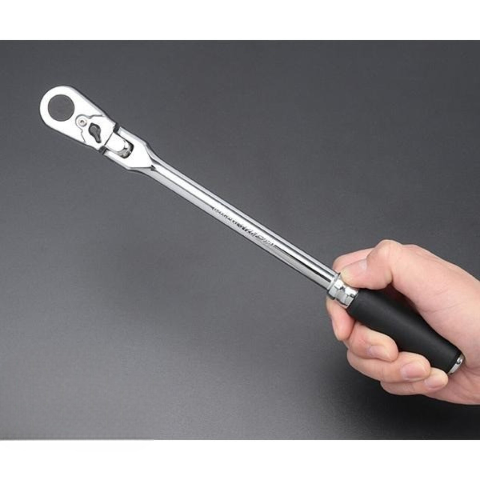 Ko-ken Koken 3726Z-280 Z-EAL Flex Head Long Ratchet Handle 3/8″ Drive 280mm New
