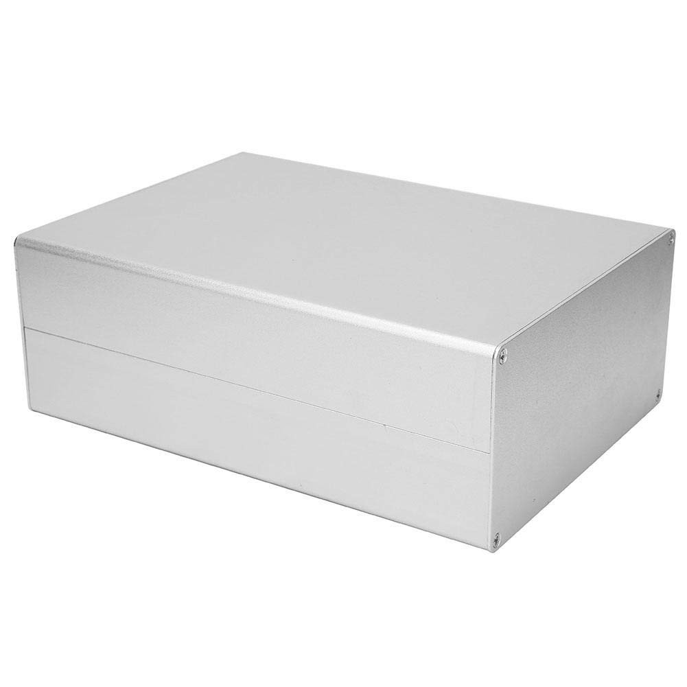 Aluminium Project Box, 80x160x220mm Matte Silver Electronic Enclosure Enclosure…