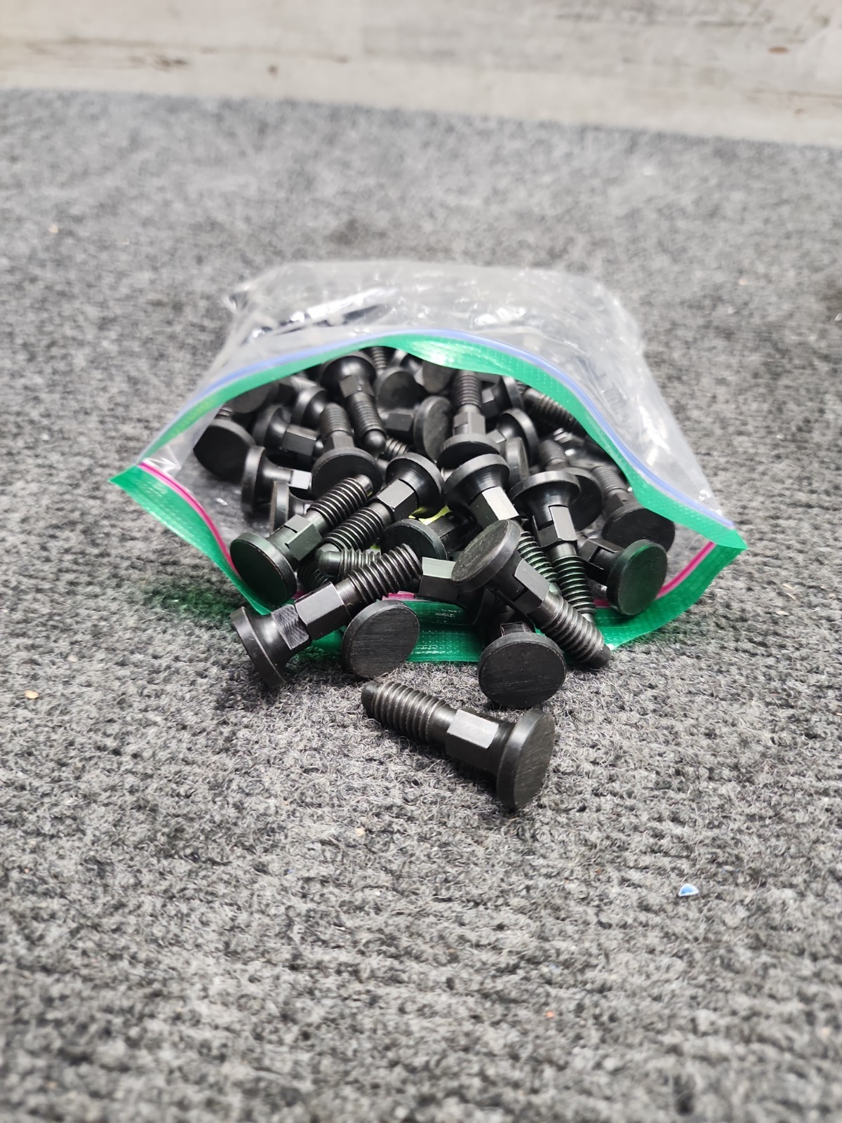 Lot of 50 M10-1.5 Dia x 1.500″L Delrin Knob Retractable Bolt Plunger 2847002