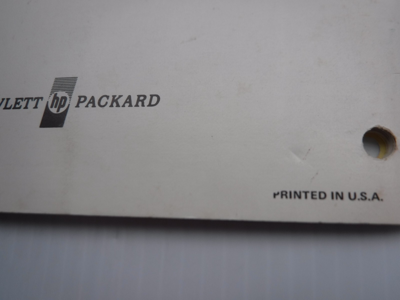 Hewlett Packard 3400A RMS Voltmeter Manual 03400-90008