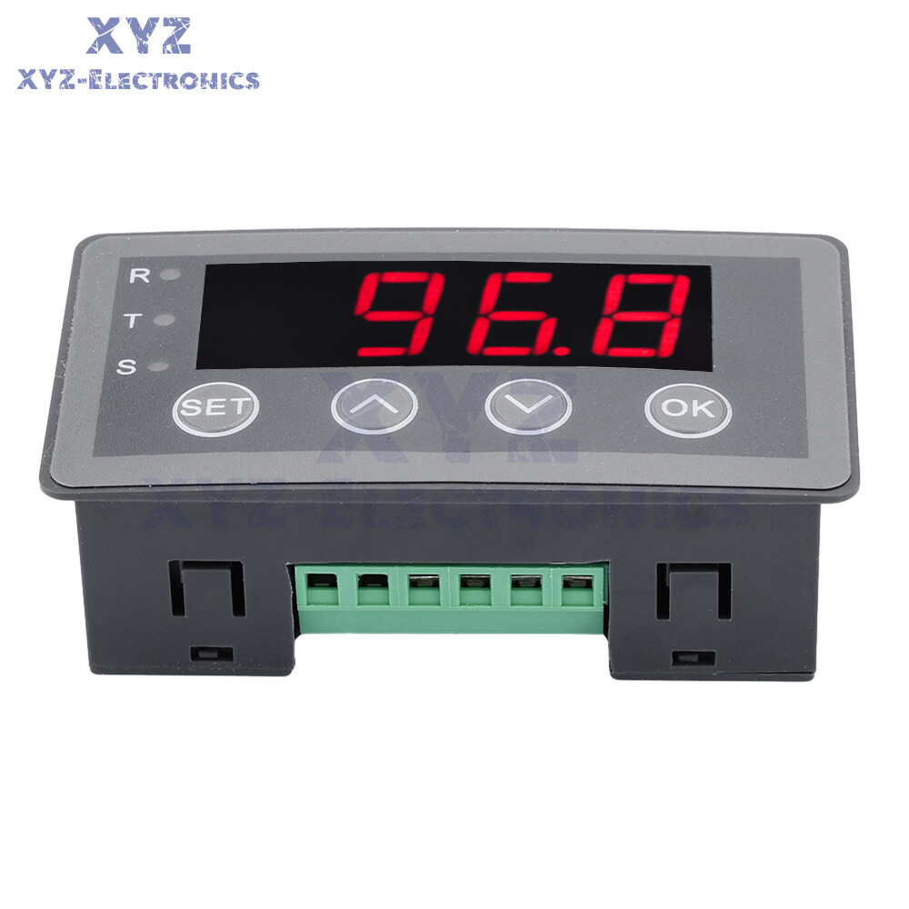 0-10V 0-20mA 2-10V 4-20mA 4-Wire Analog Input (Reception) Display Meter DC 8~25V