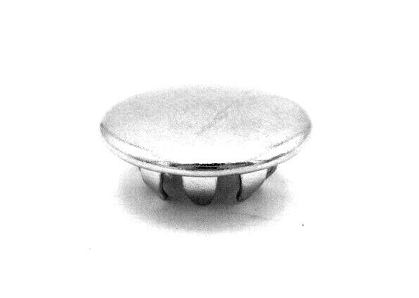 7/16″ Hole Fit Cap Round Nickel Plated Steel Cap Plug For 7/16″ Hole All Weather