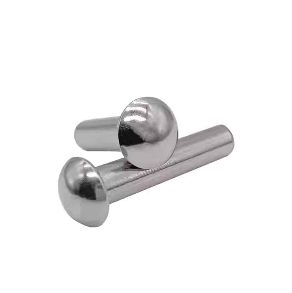 304 Stainless Steel Round Head Rivets M0.8 M1 M1.2 M1.4 M1.6 M2 M2.5
