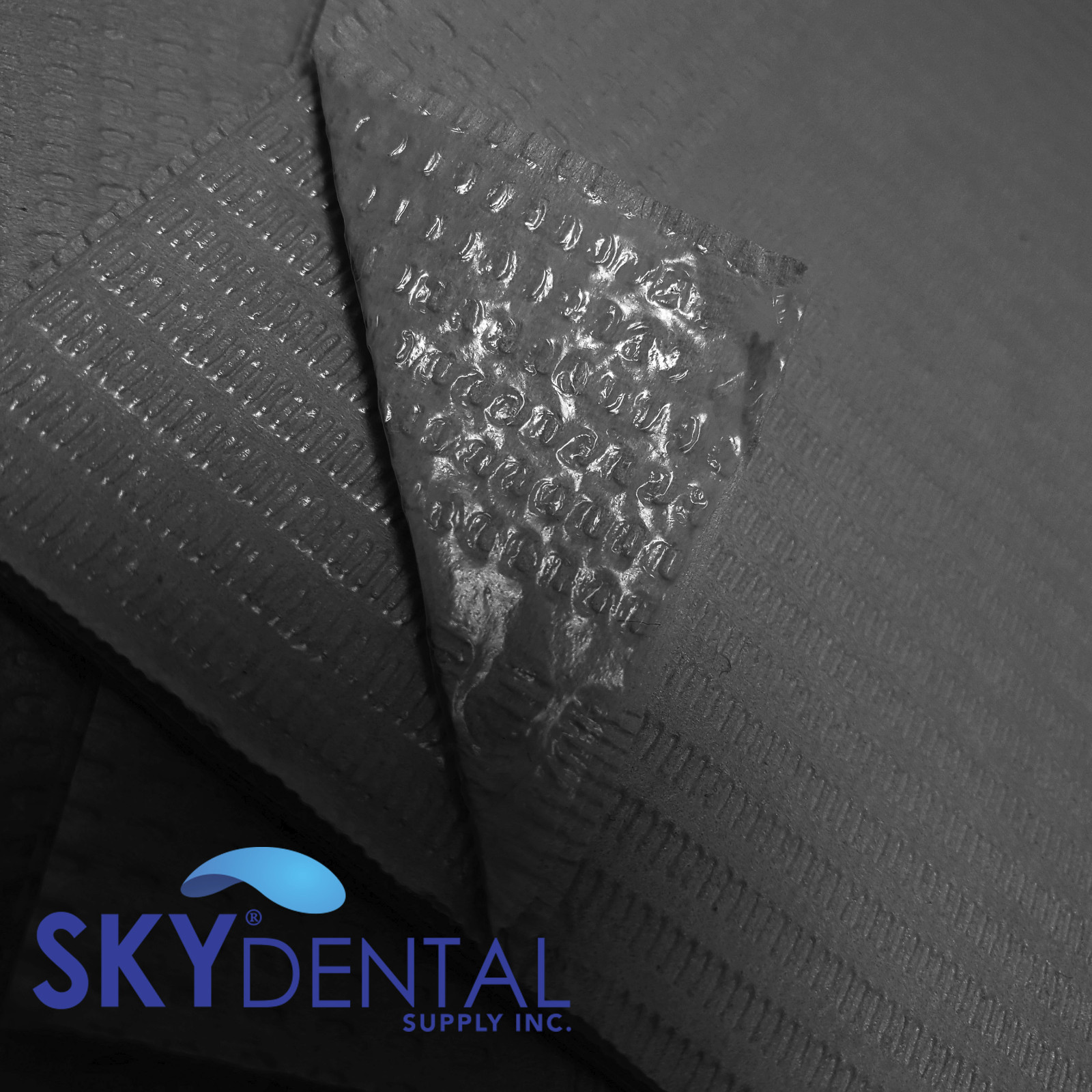 500 Patient Bibs Black dental Towels (2+1)Ply Tattoo piercing Paper 13″X18″