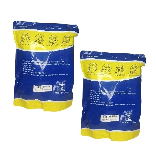 MISSAA KN95 Protective Face Masks 5 Layers Disposable 60pcs GB2626-2019 Standard