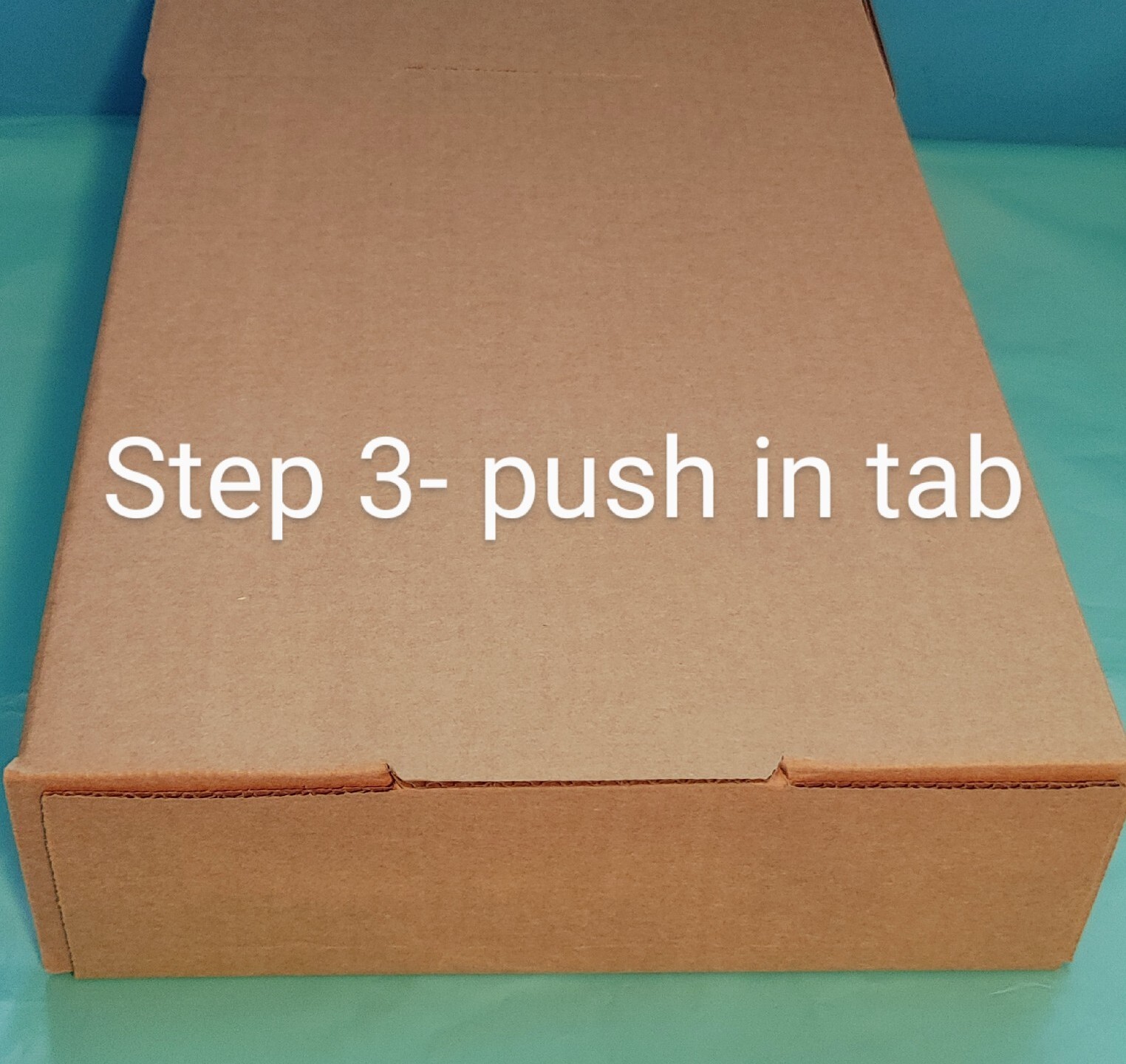 50 9x6x3 Boxes Shipping Packing Cardboard Corrugated Reusable Tapeless Easy Fold