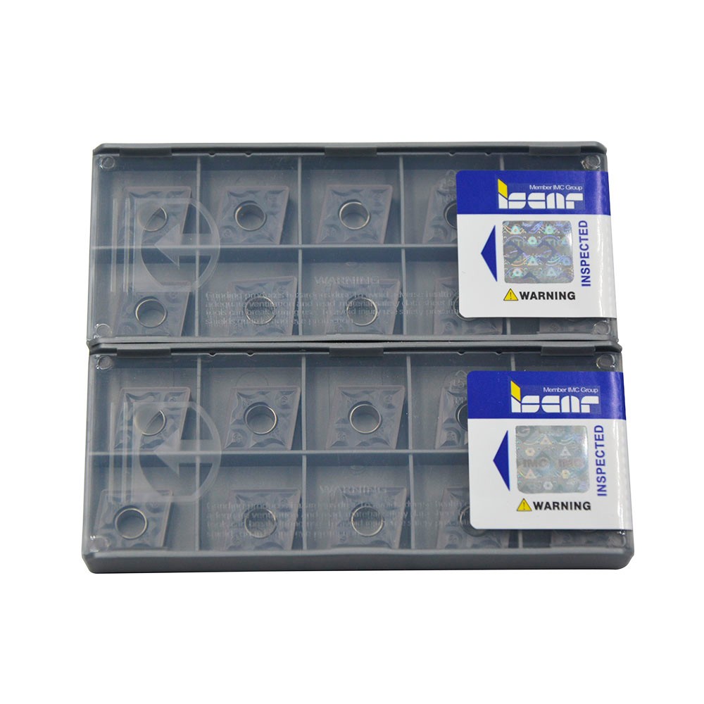 2pack ISCAR CNMG120408-TF CNMG432-TF IC907 New Carbide Inserts CNC blade