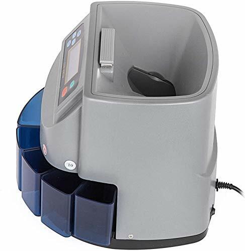 Electronic USD Coin Sorter and Counter, LCD Display, Sorts 270 Coins Per Minute