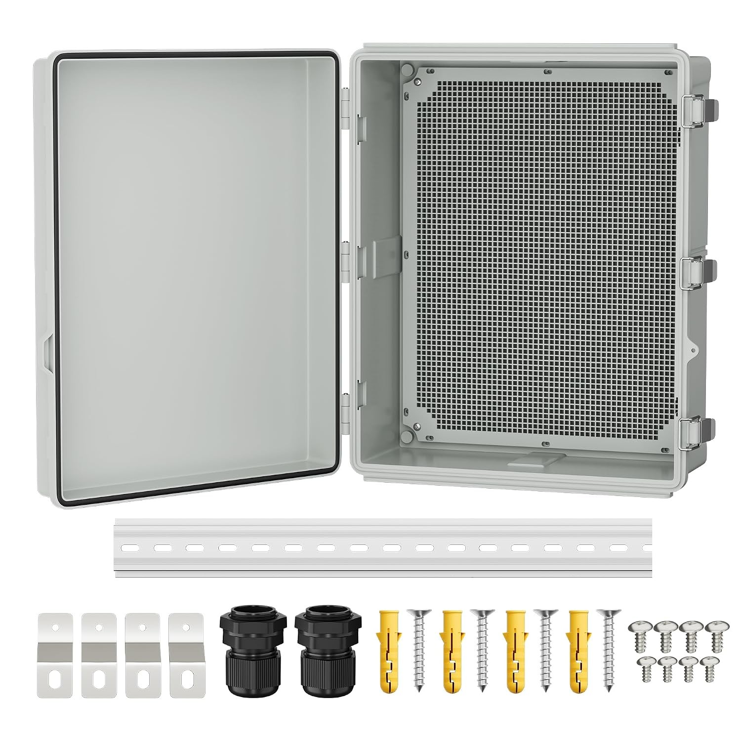 Waterproof Junction Box NEMA 4 Heavy Duty Outdoor Electrical Enclosure Many Size
