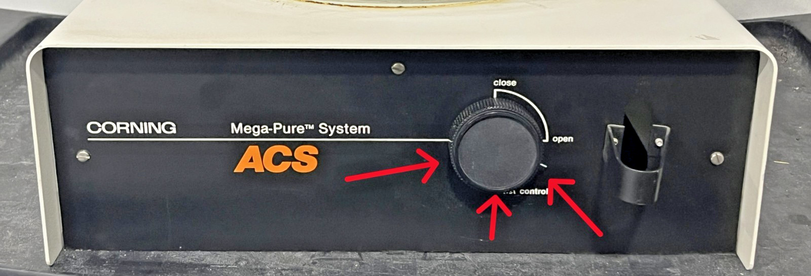 Corning Mega-Pure ACS Water Managment System 12Gal Pyrax Untested