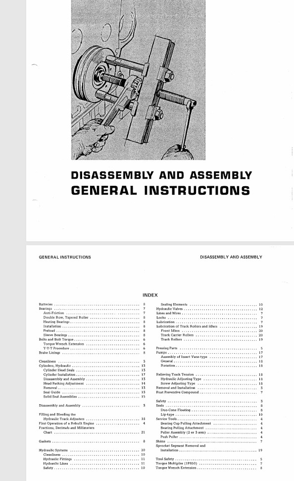 Cat Caterpillar Dozer D8 D8H Tractor Service Manual REG00501 On CD Or Fast PDFDL
