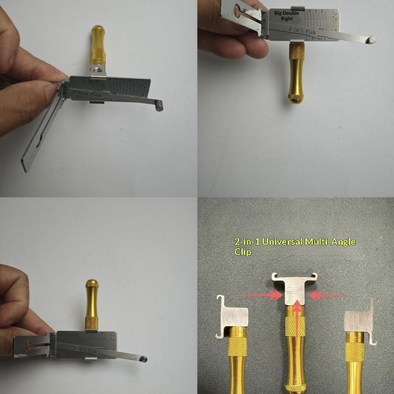 Multifunctional 2-in-1 Power Lever Universal Multi Angle Options Is Available