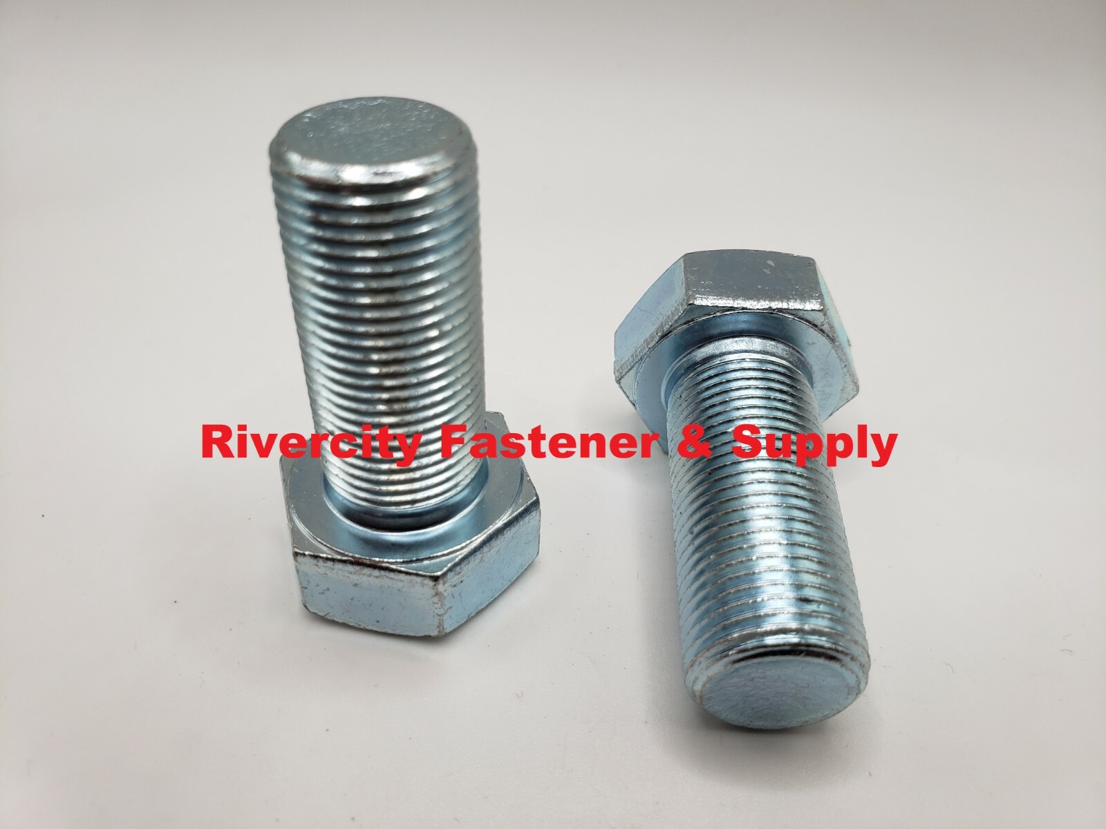 (2) M18-1.5×40 / M18x40 / 18mm x 40mm Bolts Hex head Cap Screws Fine Thread