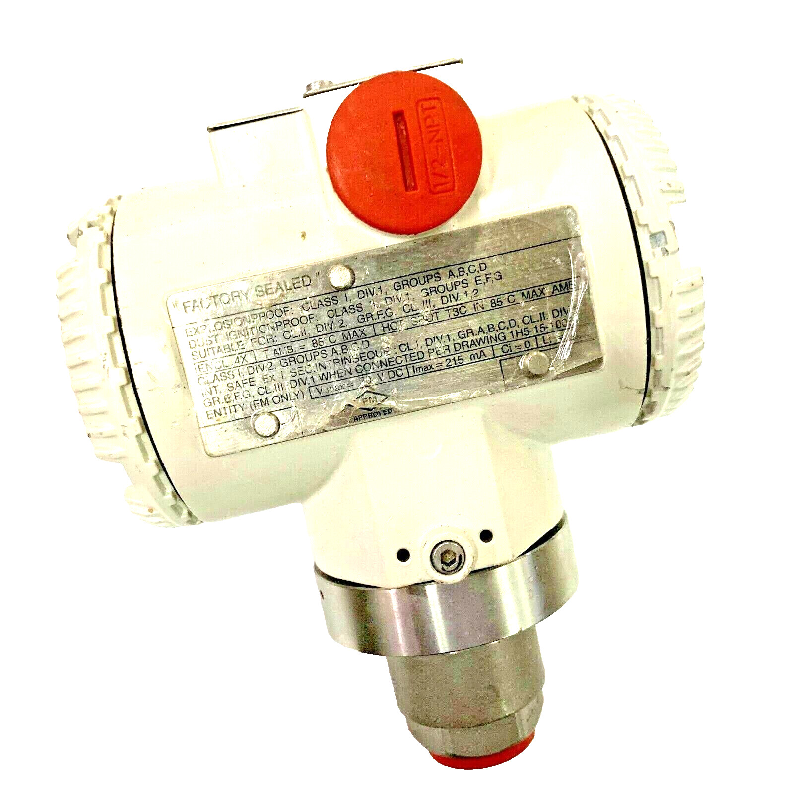 ABB 2600T Pressure Transmitter 6 Bar 600 kPa PROFIBUS 9–32V DC