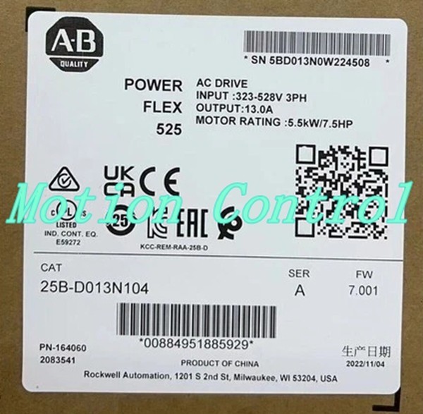 NEW 25B-D013N104 IN STOCK