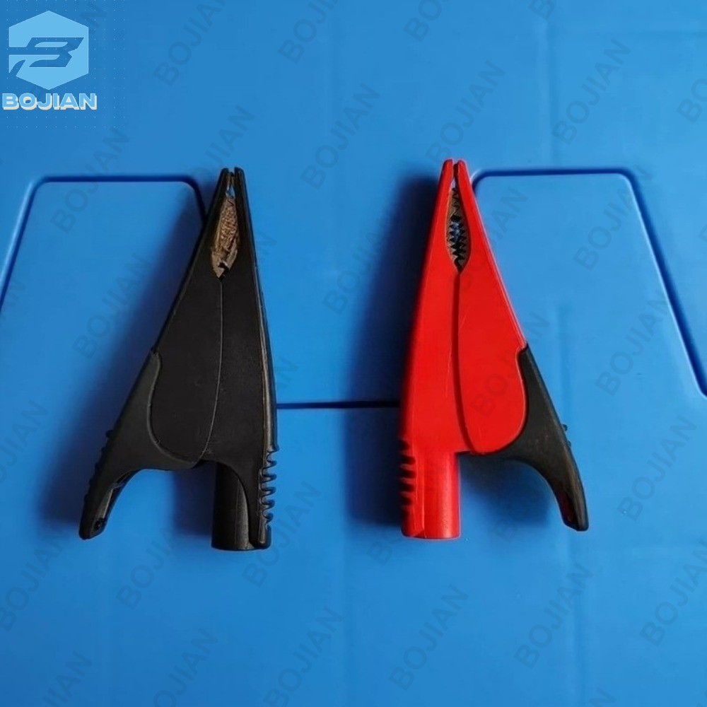1PCS SureGrip 4MM Mulitimeter Alligator Clips For Fluke AC285 TL221/TL224