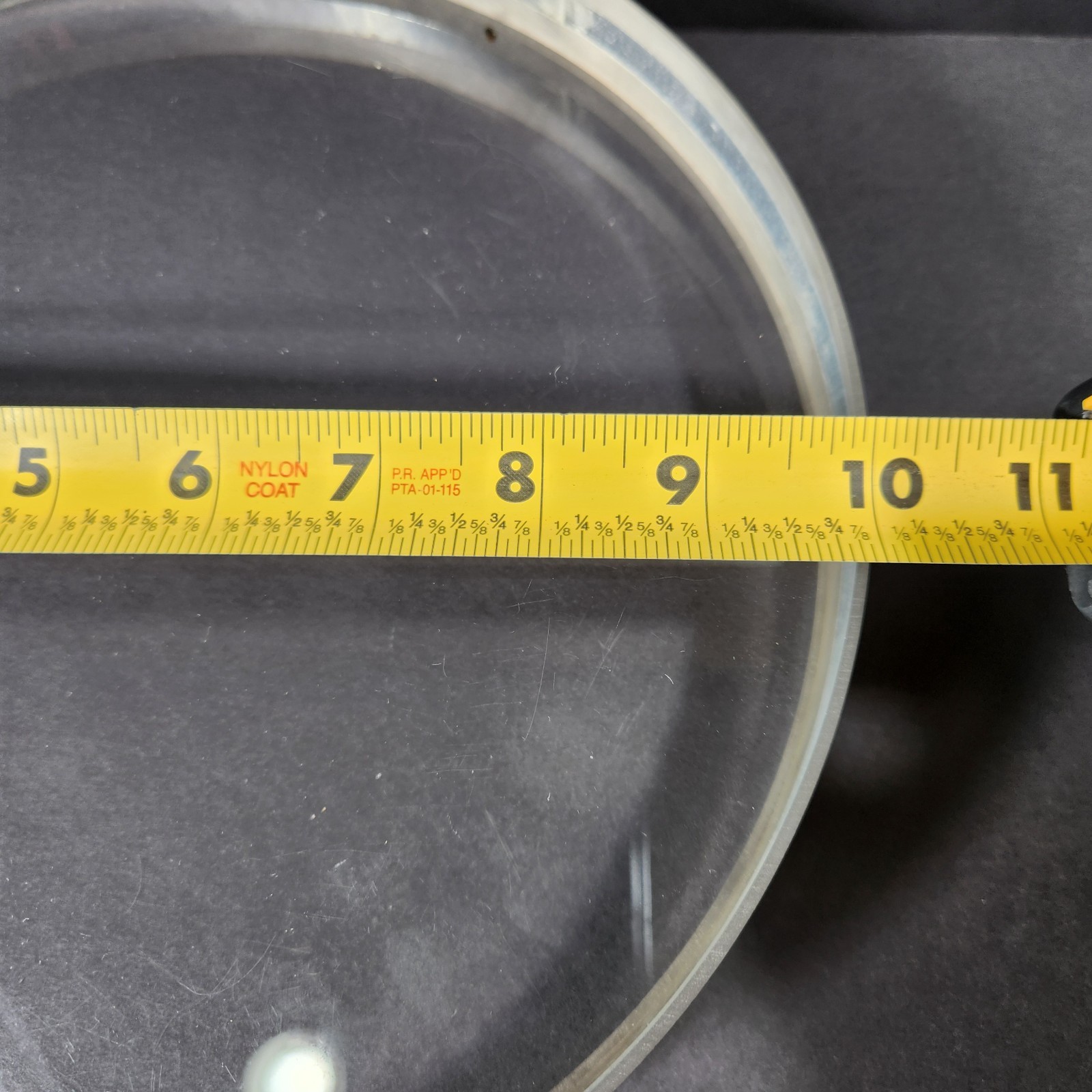 Lapmaster Fused Quartz Optical Flat: 10″ Dual Sided Surface SN43