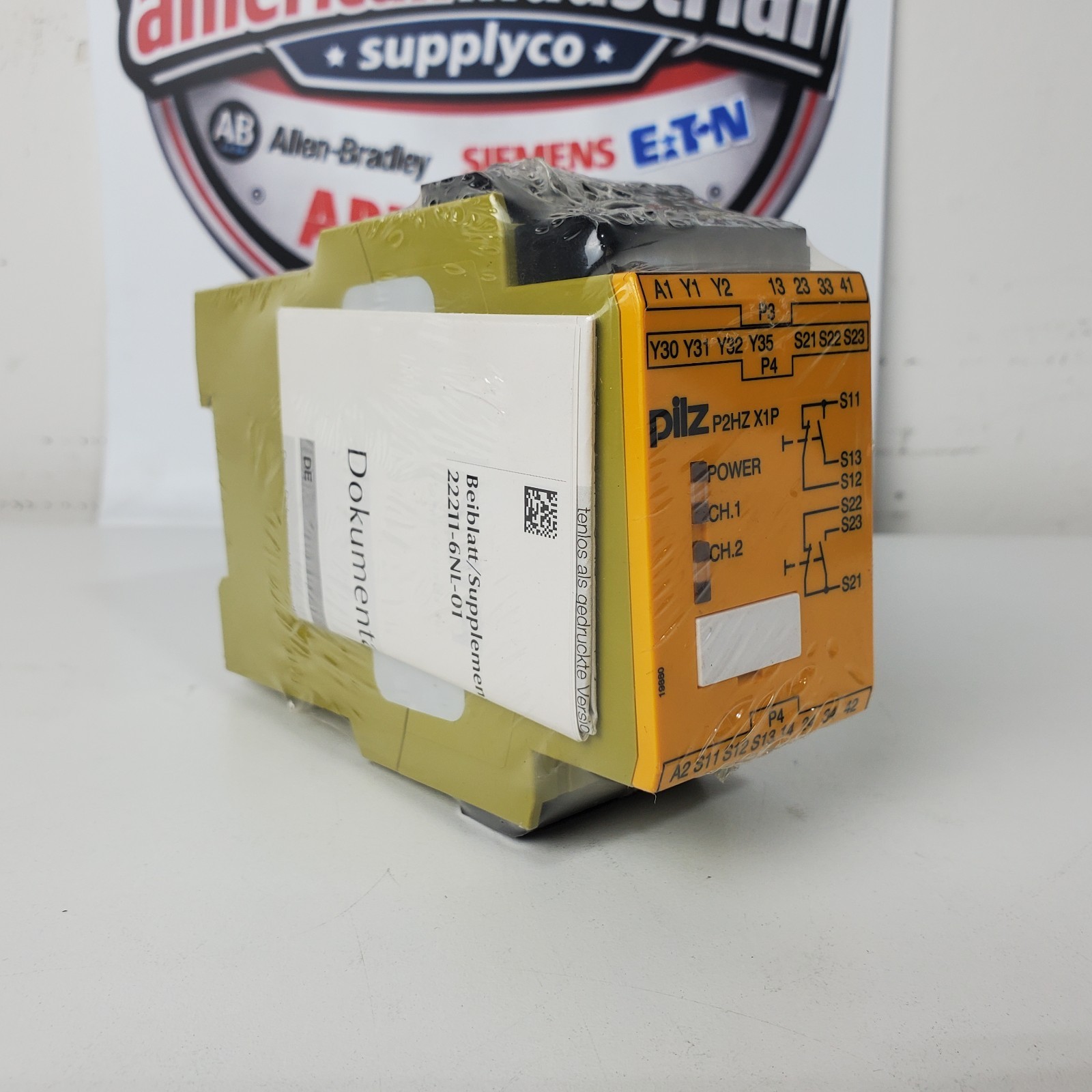 PILZ P2HZ X1P 777340 Safety Relay, New Sealed!