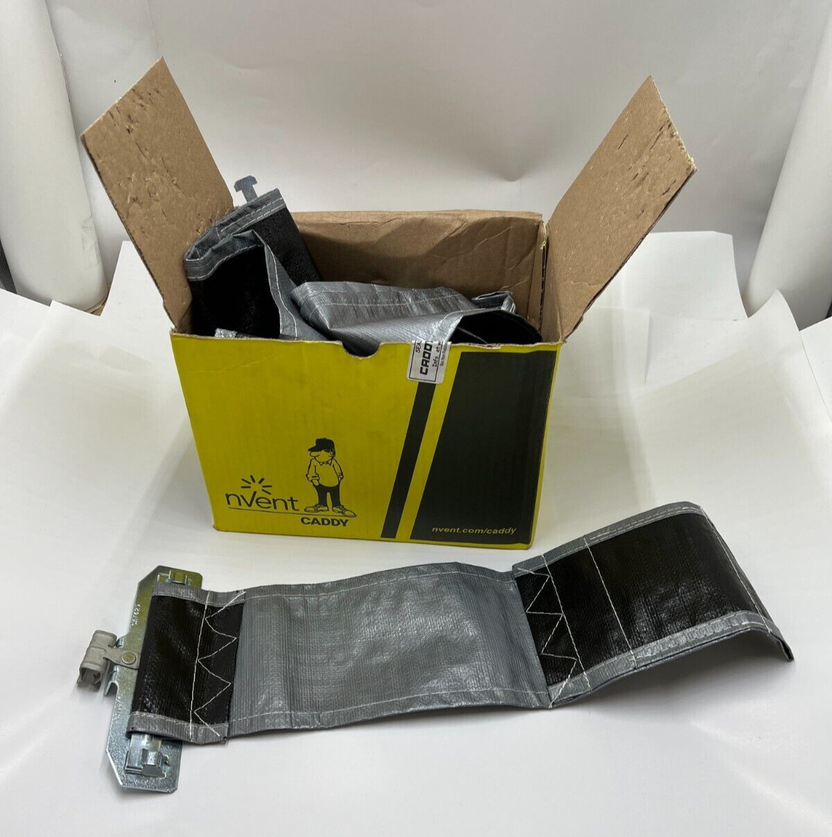 Box of 10 Erico Caddy 5/16-1/2 Cable Hanger System Cat42558Sm 100 lb Capacity