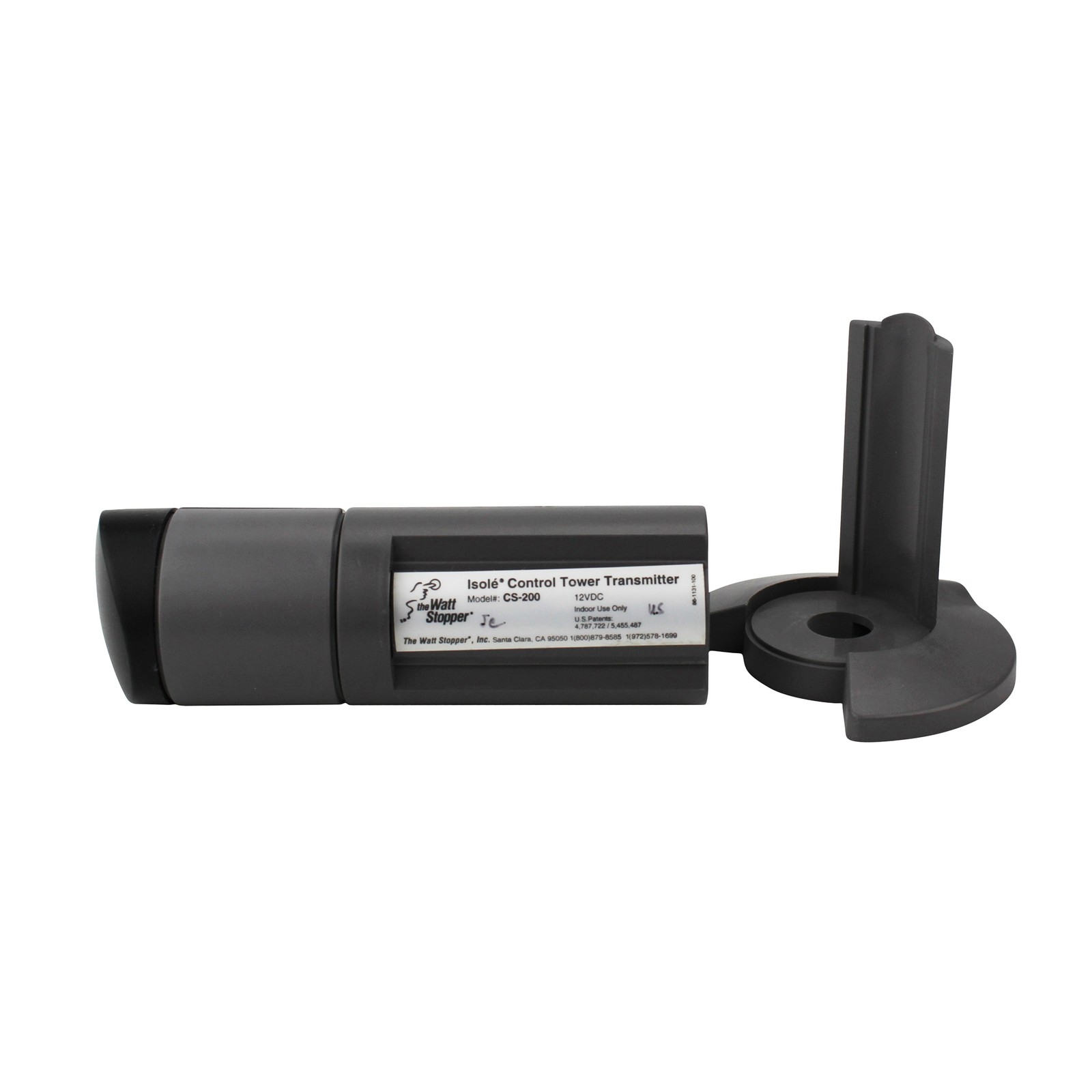 WATT STOPPER CS-200 ISOLE CONTROL TOWER TRANSMITTER, 12VDC, INDOOR USE, BLACK