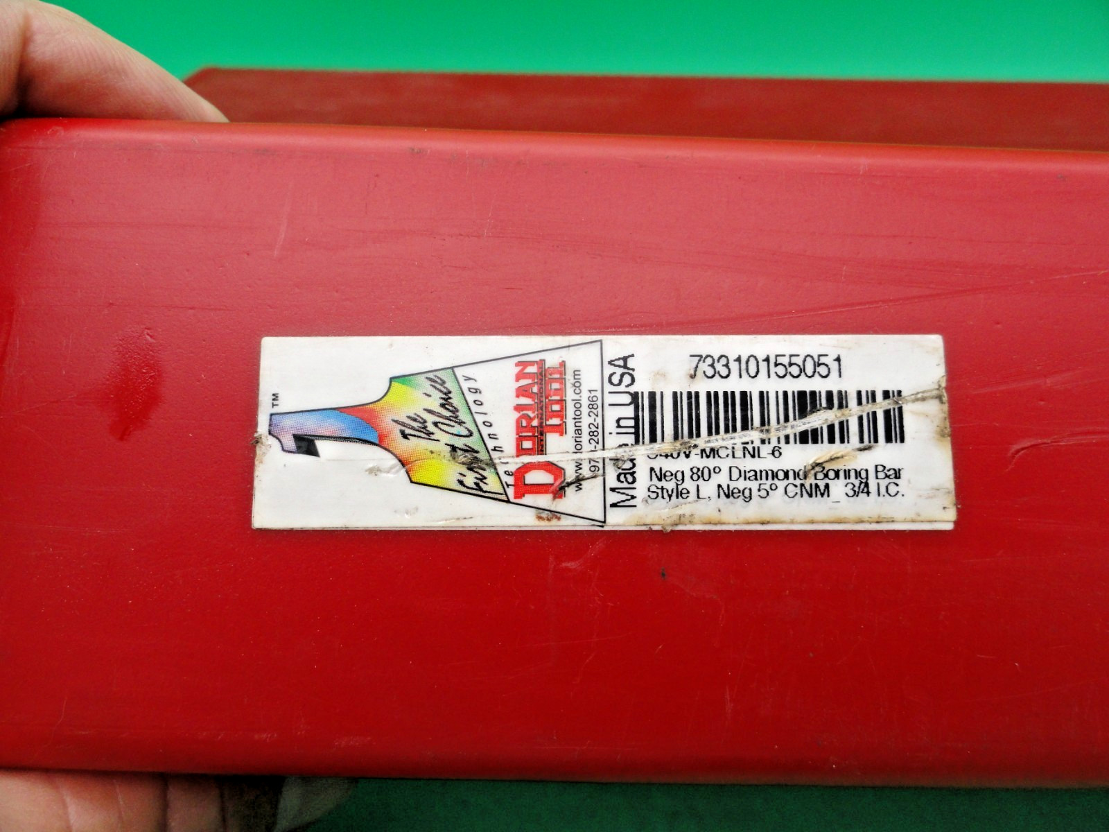 Indexable Boring Bar: S40V-MCLNR-5, 3.0620″ Min Bore, Right Hand, 5.000 deg Lead