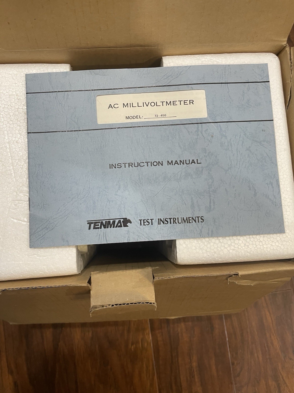 Tenma 72-450 AC Millivolt Meter Test Equipment Millivoltmeter