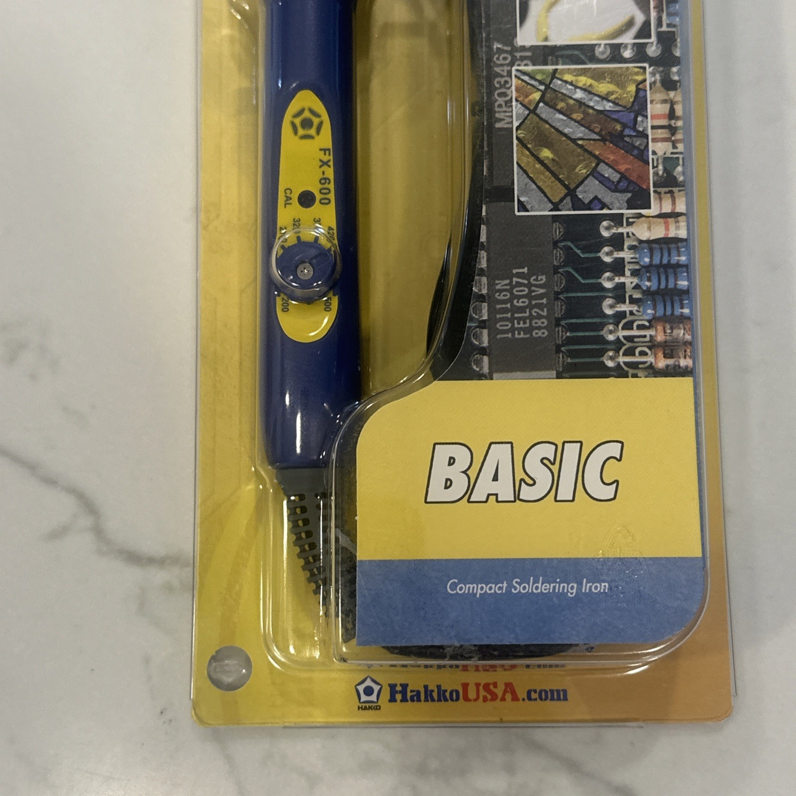 Hakko FX600-02 AC100V Dial Type Temp Control Soldering Iron For Stained Glass
