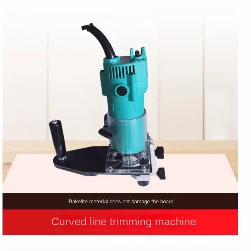 Curved Straight Line Trimmer Woodworking Machinery Small Edge Banding Machine