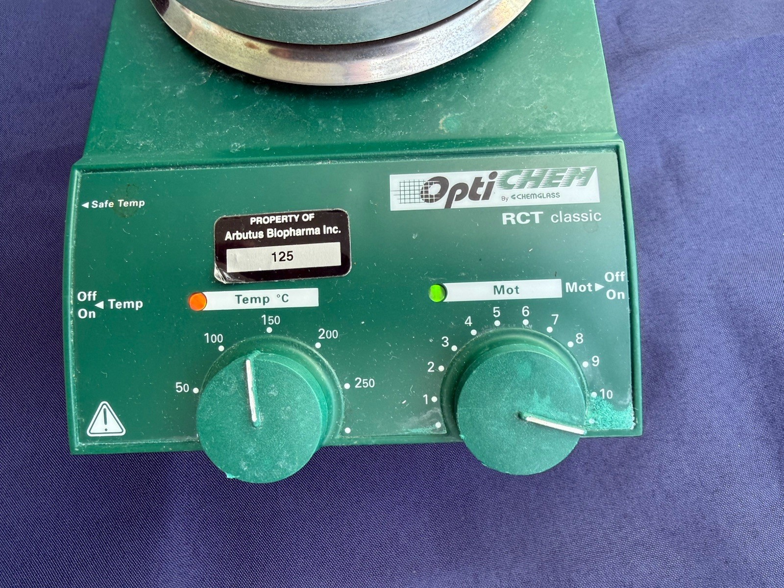 Chemglass Opti Chem RCT classic Hot Plate Stirrer. With Temp Probe GUARANTEED