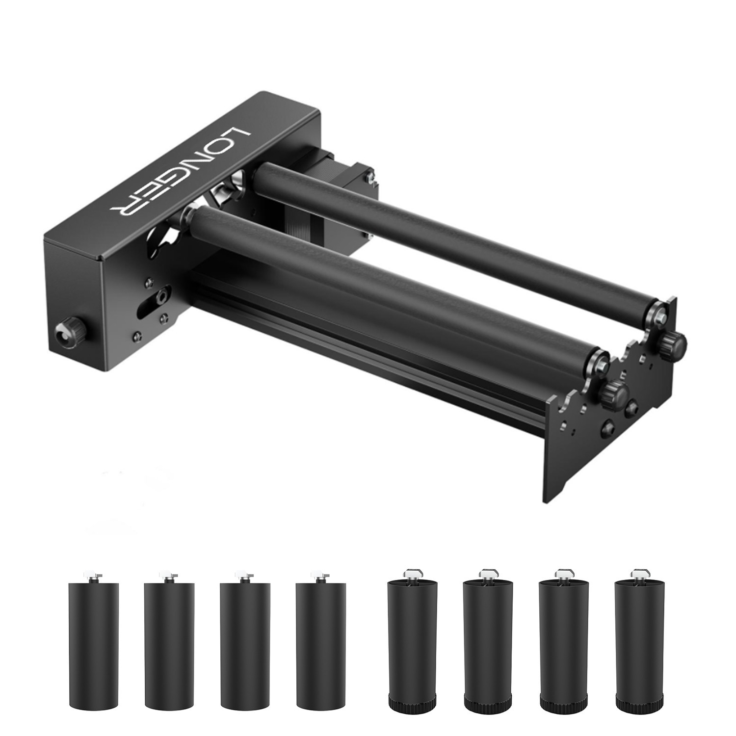 Longer 360° Rotary Roller+Height Extension Kit, Laser Engraver Accessories