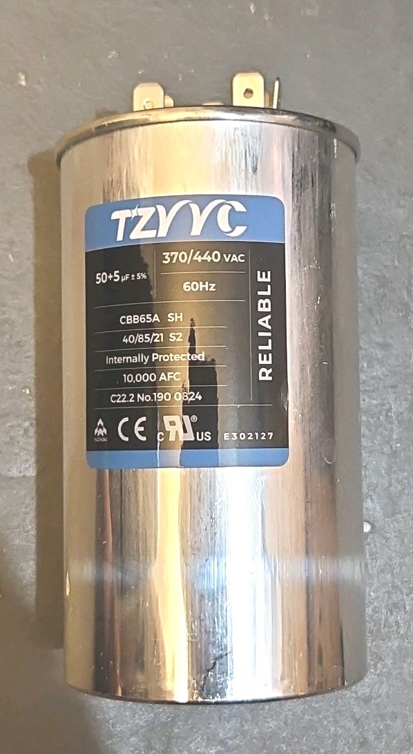 50+5 50/5 uF High Quality Dual Run Capacitor 370-440V 370V 440V VAC CBB65-R