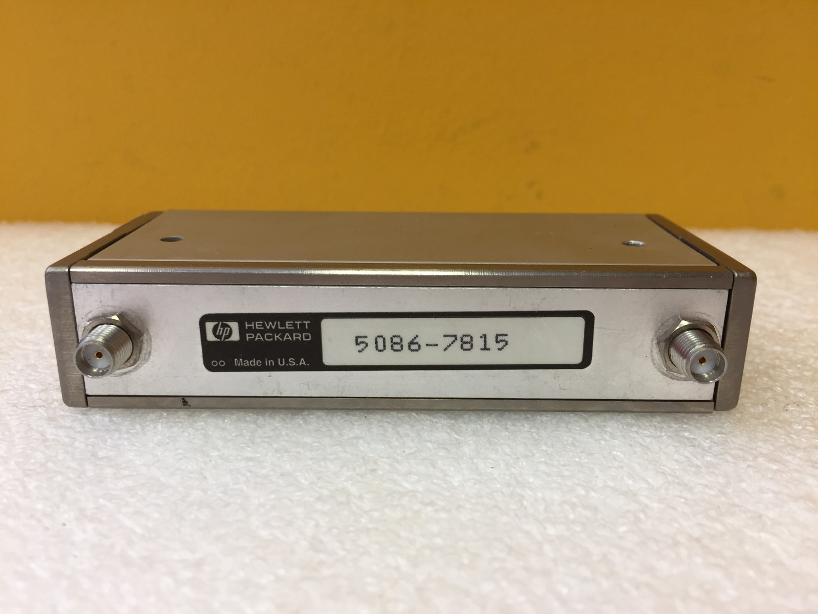 HP Agilent 5086-7815 DC to 4 GHz, 0 to 70 dB, SMA (F-F) Step Attenuator. Tested!