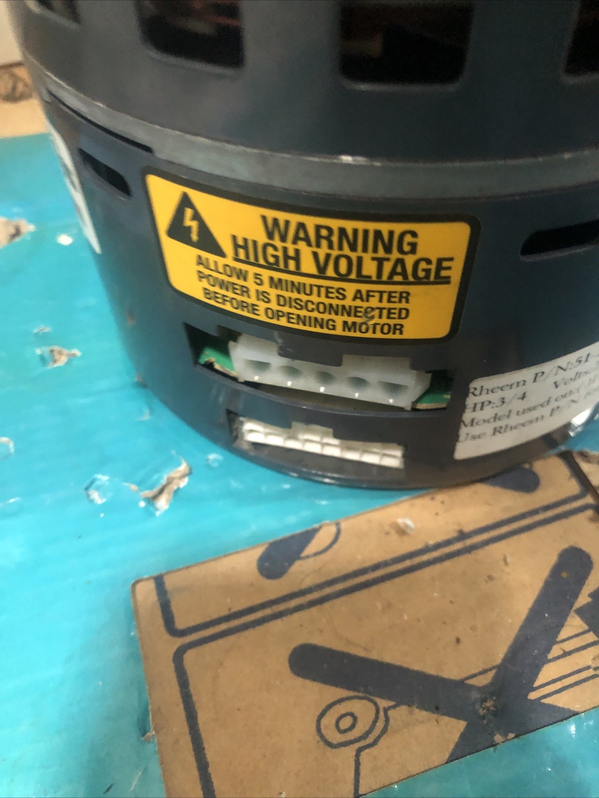GE Genteq ECM 5SME39SL0615 3/4HP Blower Motor 51-24375-14 CCW DG02 51-24375-00