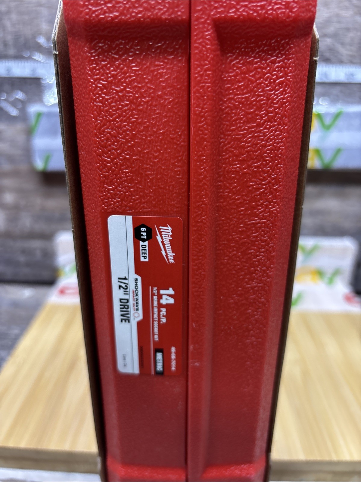 Milwaukee 49-66-7014 14PC SHOCKWAVE Impact Duty 1/2″ Drive Metric 6PT Socket Set