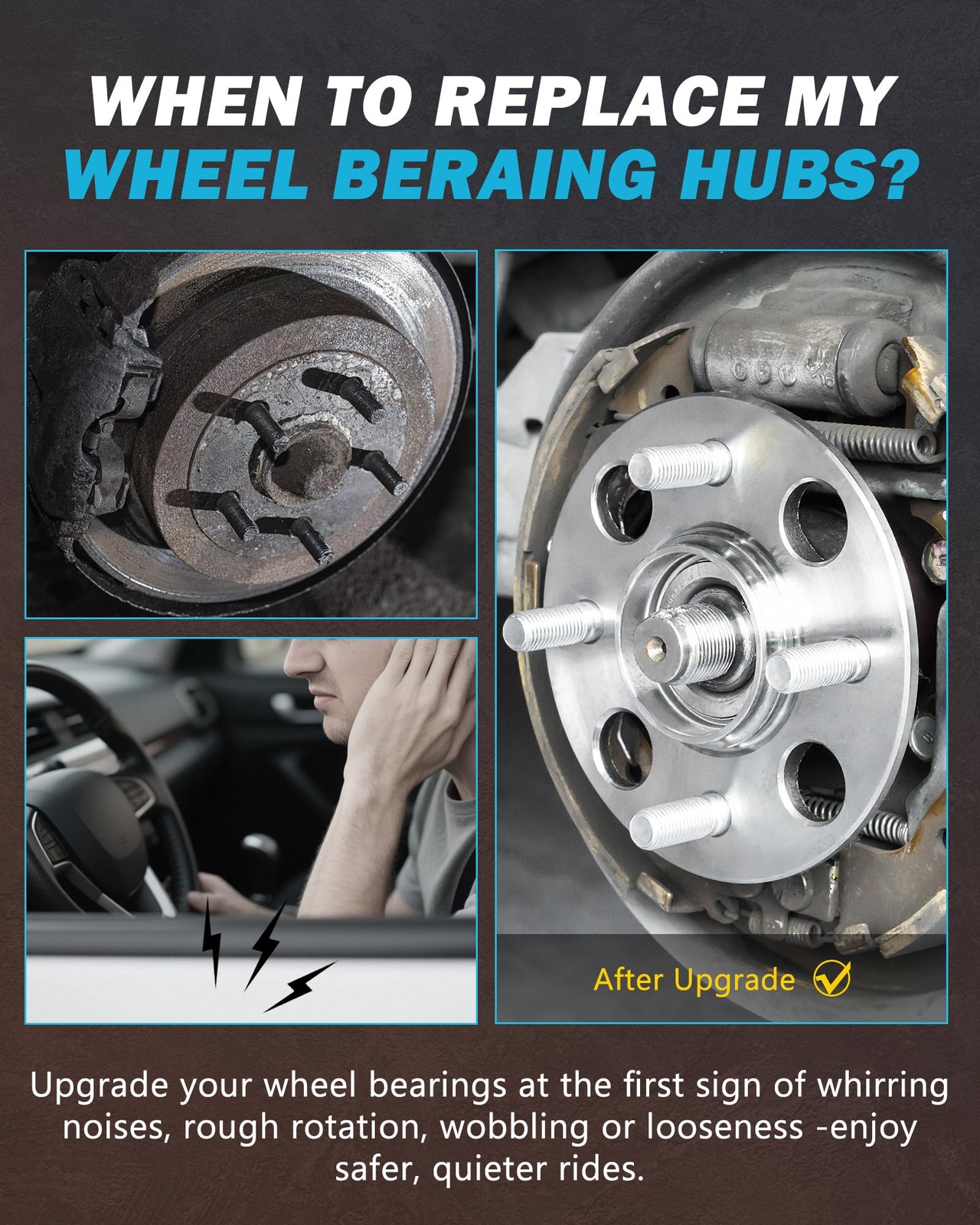 Front Wheel Bearing Hub Assembly for 2013-2018 Ram 3500 2500 515162